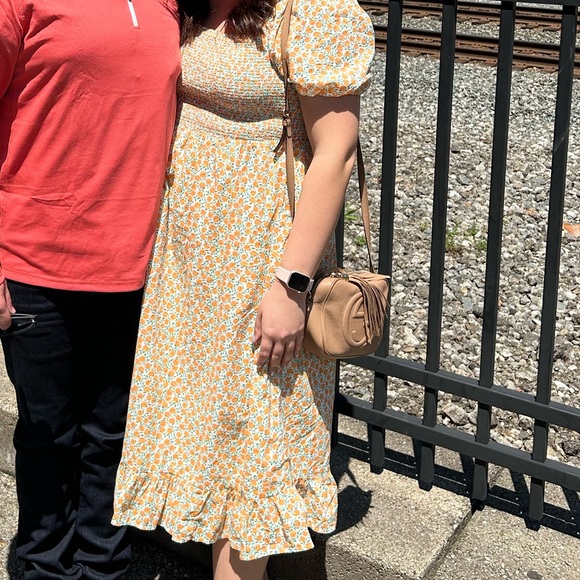 J. Crew Oranges Dress - Picture 1 of 1